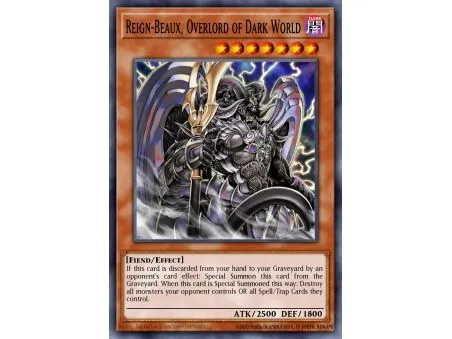 Reign-Beaux, Overlord of Dark World (Common)