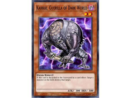 Kahkki, Guerilla of Dark World (Common)