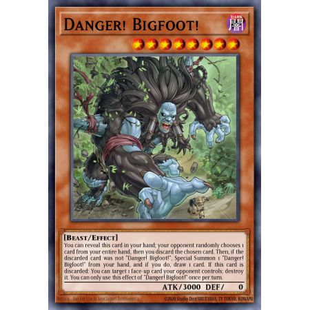 Danger! Bigfoot! (Common)