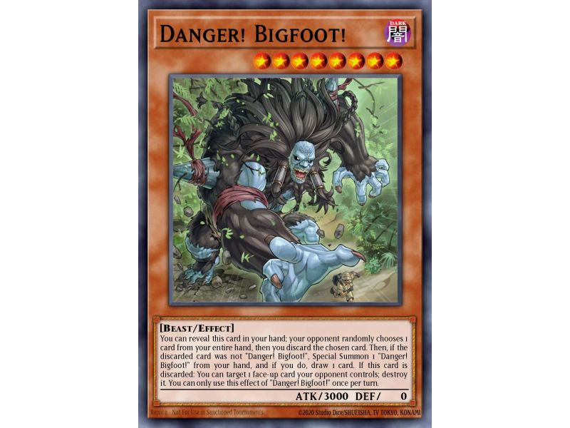 Danger! Bigfoot! (Common)