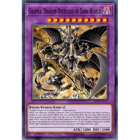 Grapha, Dragon Overlord of Dark World (Ultra Rare)