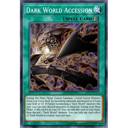 Dark World Accession (Ultra Rare)