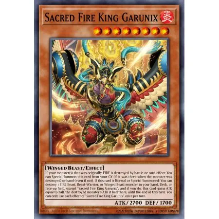 Sacred Fire King Garunix (Ultra Rare)