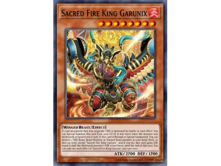 Sacred Fire King Garunix (Ultra Rare)