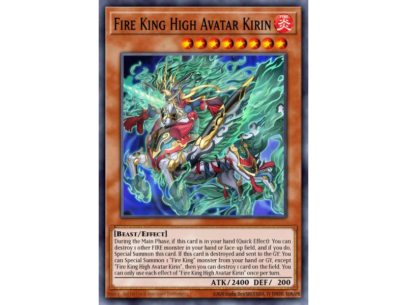 Fire King High Avatar Kirin (Ultra Rare)