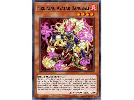 Fire King Avatar Rangbali (Ultra Rare)