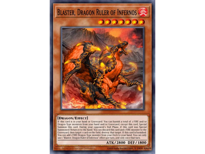 Blaster, Dragon Ruler of Infernos (Common)