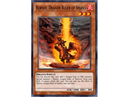 Burner, Dragon Ruler of Sparks (Common)