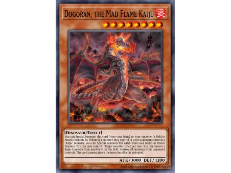 Dogoran, the Mad Flame Kaiju (Common)