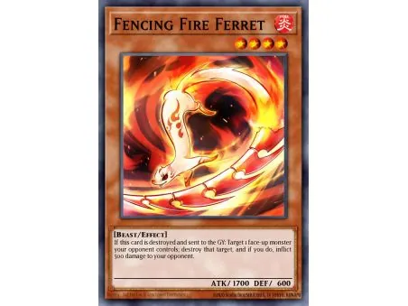 Fencing Fire Ferret (Common)
