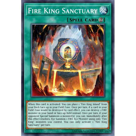 Fire King Sanctuary (Ultra Rare)