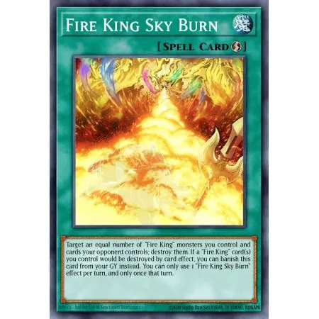 Fire King Sky Burn (Super Rare)
