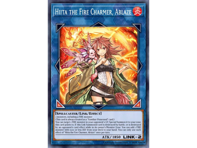 Hiita the Fire Charmer, Ablaze (Common)