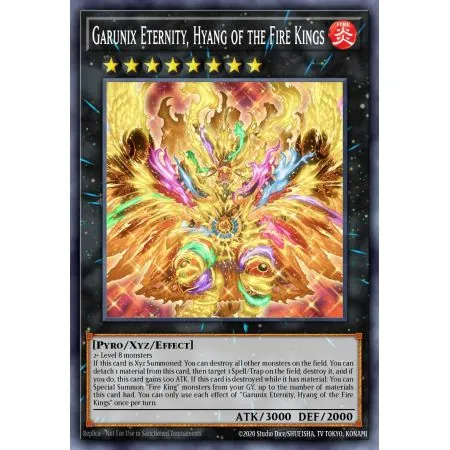 Garunix Eternity, Hyang of the Fire Kings (Ultra Rare)