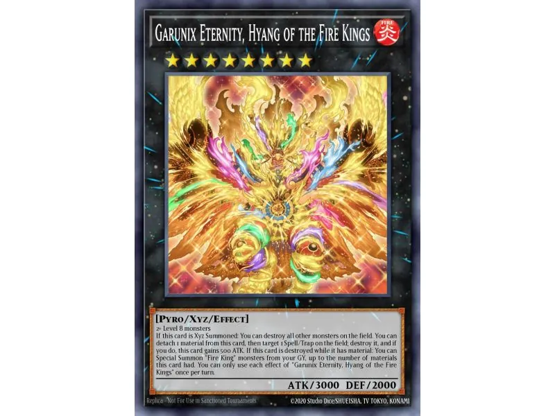 Garunix Eternity, Hyang of the Fire Kings (Ultra Rare)