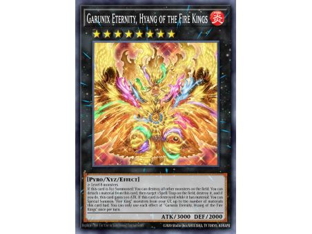 Garunix Eternity, Hyang of the Fire Kings (Ultra Rare)