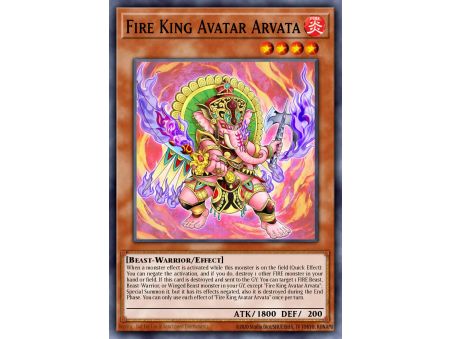 Fire King Avatar Arvata (Common)