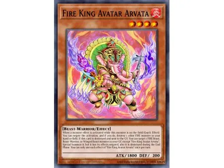 Fire King Avatar Arvata (Common)