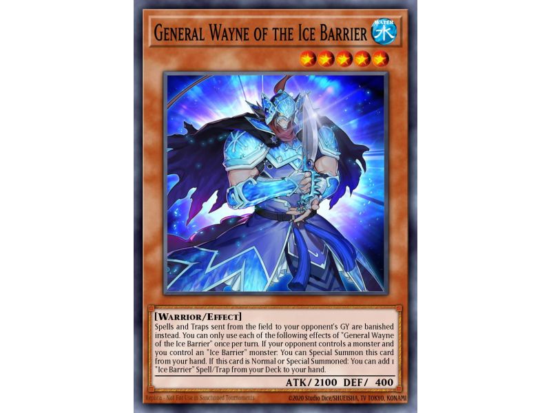 General Wayne of the Ice Barrier (Common)