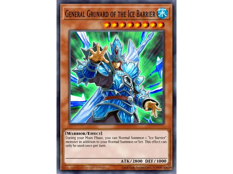 General Grunard of the Ice Barrier (Common)