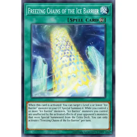 Freezing Chains of the Ice Barrier (Common)
