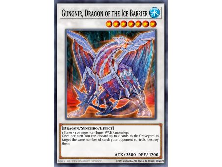 Gungnir, Dragon of the Ice Barrier (Super Rare)