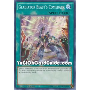 Gladiator Beast's Comeback