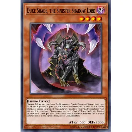 Duke Shade, the Sinister Shadow Lord (Common)