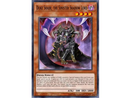 Duke Shade, the Sinister Shadow Lord (Common)