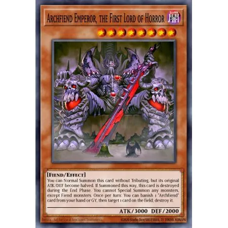Archfiend Emperor, the First Lord of Horror (Common)