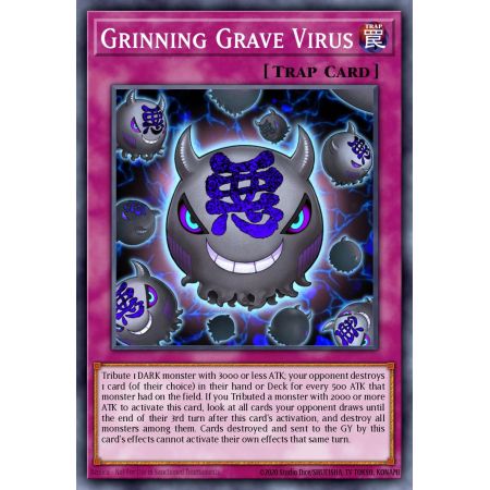 Grinning Grave Virus (Super Rare)