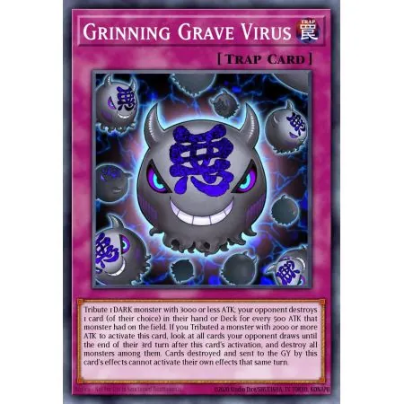 Grinning Grave Virus (Super Rare)