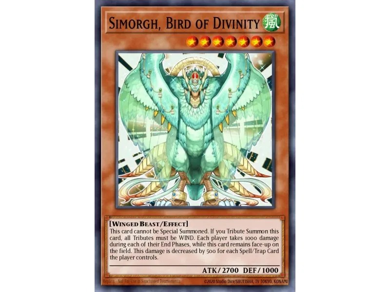 Simorgh, Bird of Divinity (Ultra Rare)