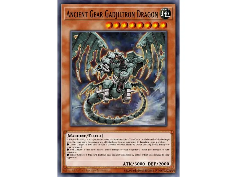 Ancient Gear Gadjiltron Dragon (Ultra Rare)