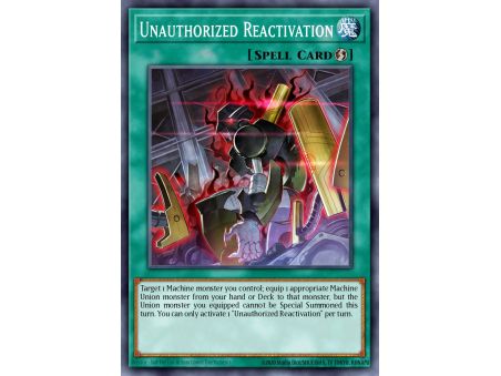 Unauthorized Reactivation (Super Rare)
