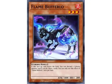 Flame Bufferlo (Super Rare)