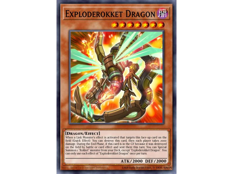 Exploderokket Dragon (Common)