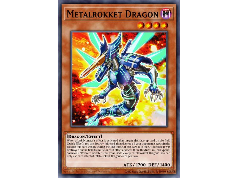 Metalrokket Dragon (Common)