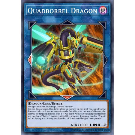 Quadborrel Dragon (Ultra Rare)