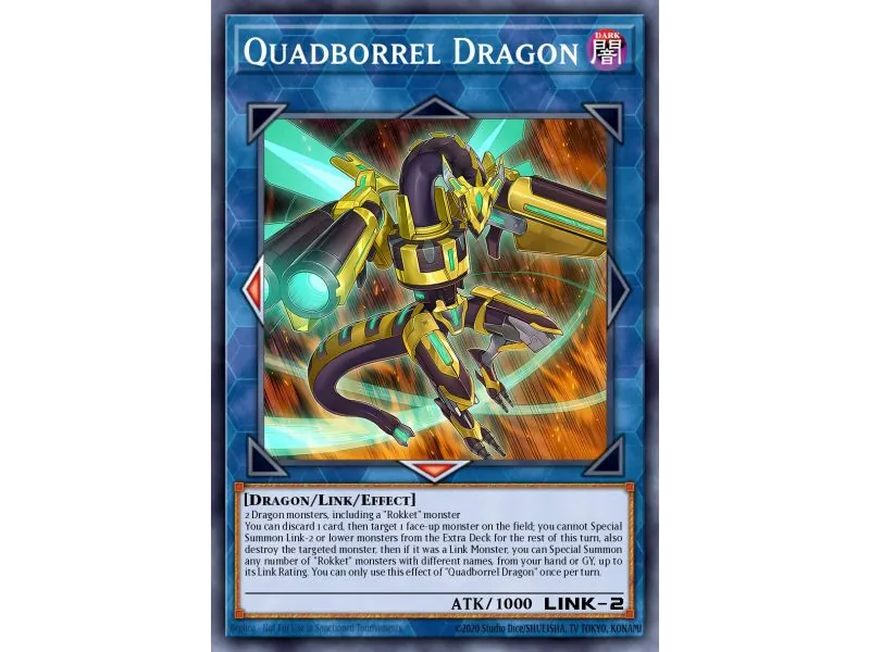 Quadborrel Dragon (Ultra Rare)