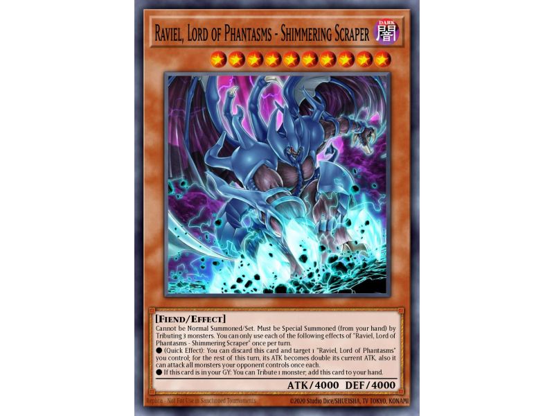Raviel, Lord of Phantasms - Shimmering Scraper (Ultra Rare)