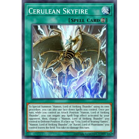 Cerulean Skyfire (Super Rare)