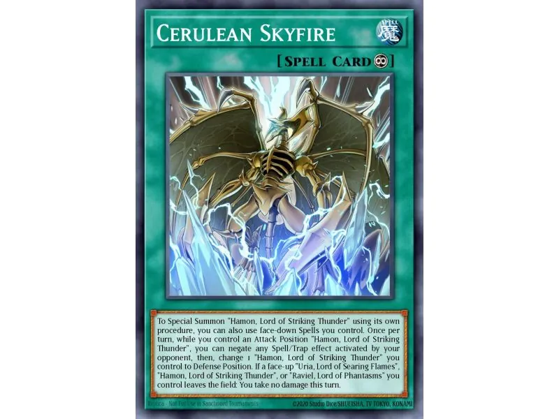 Cerulean Skyfire (Super Rare)
