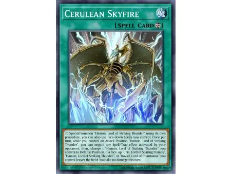 Cerulean Skyfire (Super Rare)
