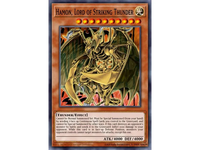 Hamon, Lord of Striking Thunder (Ultra Rare)