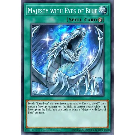 Majesty with Eyes of Blue (Common)