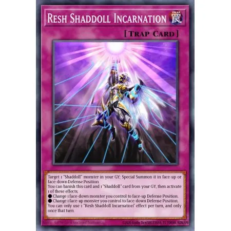 Resh Shaddoll Incarnation (Super Rare)