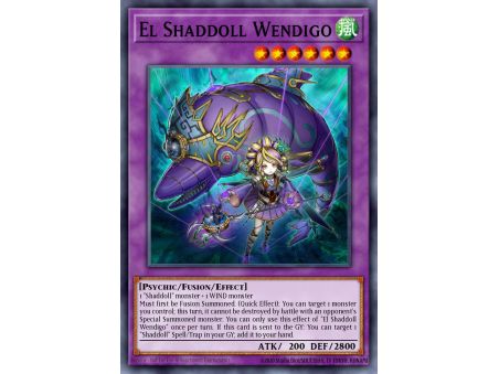 El Shaddoll Wendigo (Common)