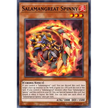 Salamangreat Spinny (Super Rare)