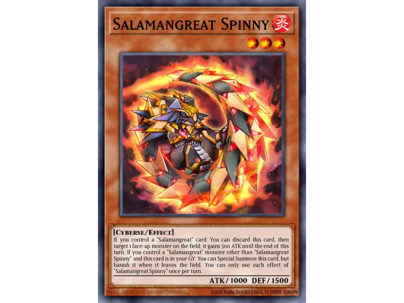Salamangreat Spinny (Super Rare)